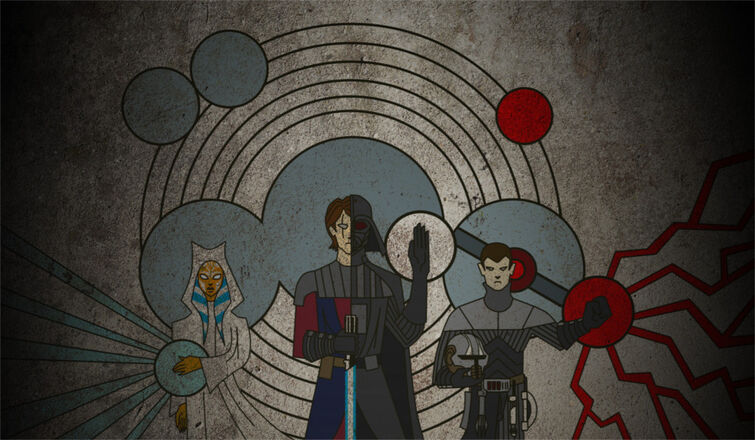 Painting of the Mortis gods 