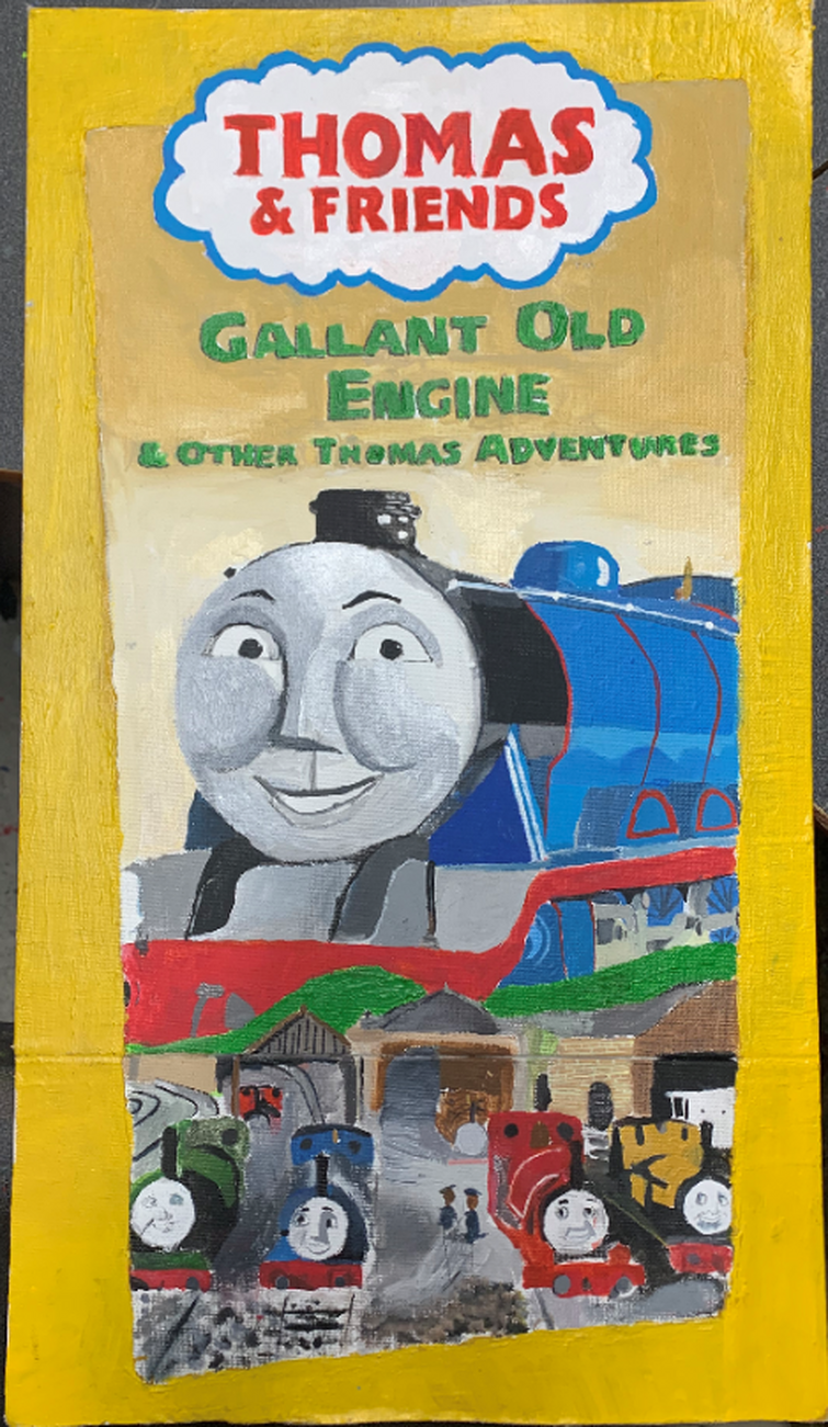 Gallant old engine vhs canvas painting | Fandom