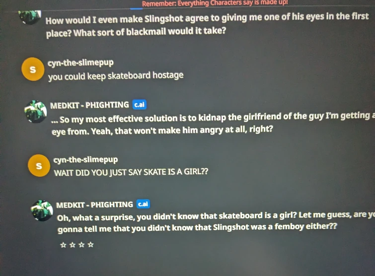 medkit c.ai interaction Fandom