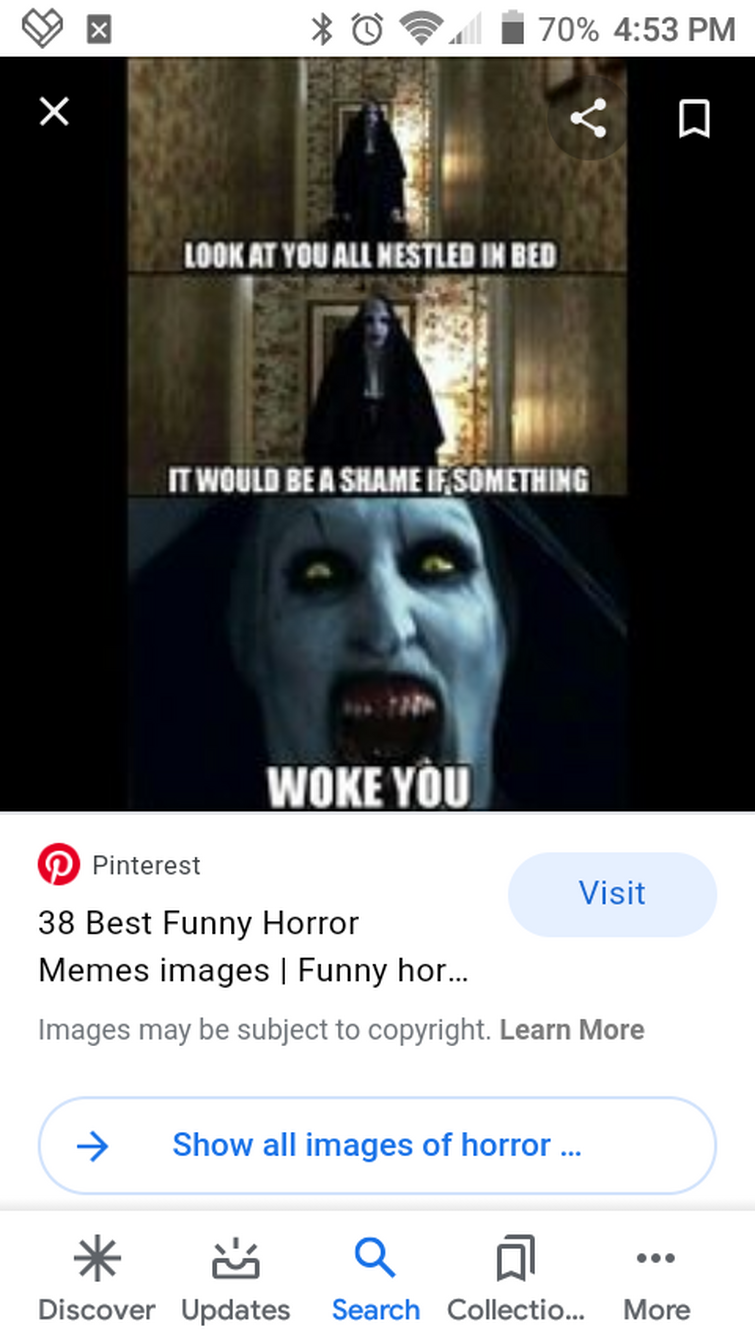 look of horror meme