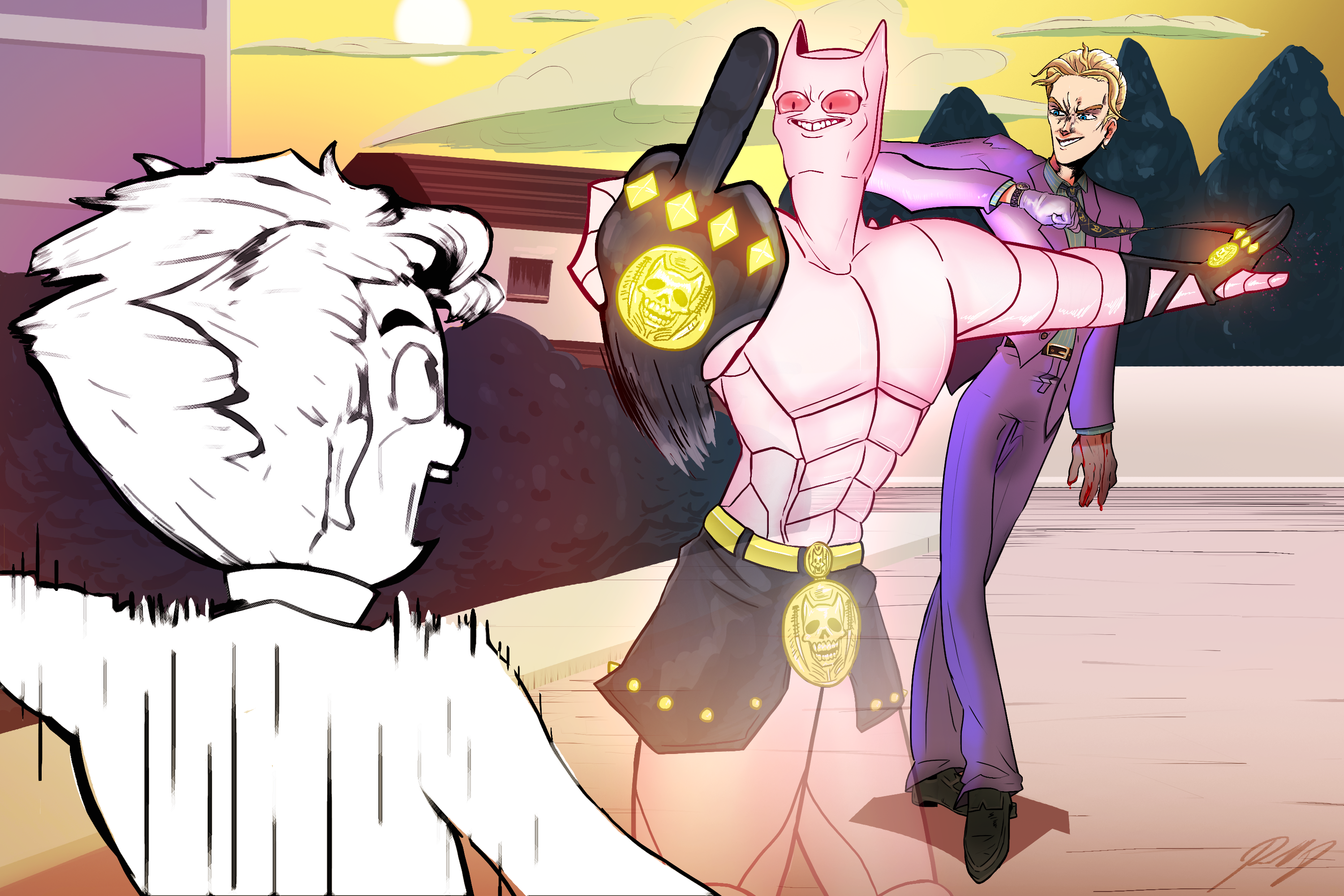 Killer Queen Daisan No Bakudan Queen Meme On Me Me.