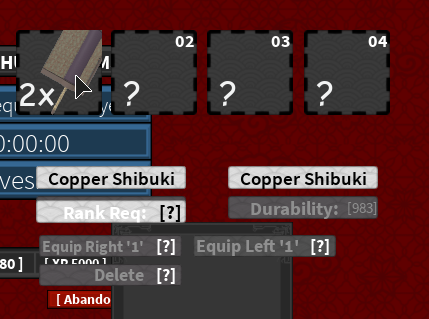 Codes In Shinobi Origin Wiki