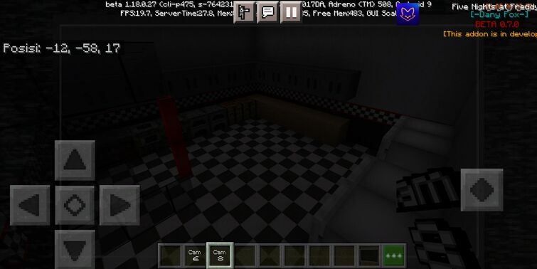 Five Nights at Freddy's for Minecraft Pocket Edition 1.18