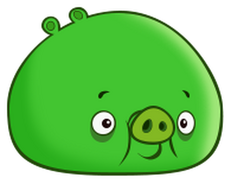 Свинья из энгри бердз картинки