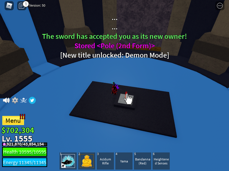 Preparation for next update of reworks. Please do not try this if you want  to keep your sanity and love for blox fruits,all swords are upgraded  usewell. (Name on the images for
