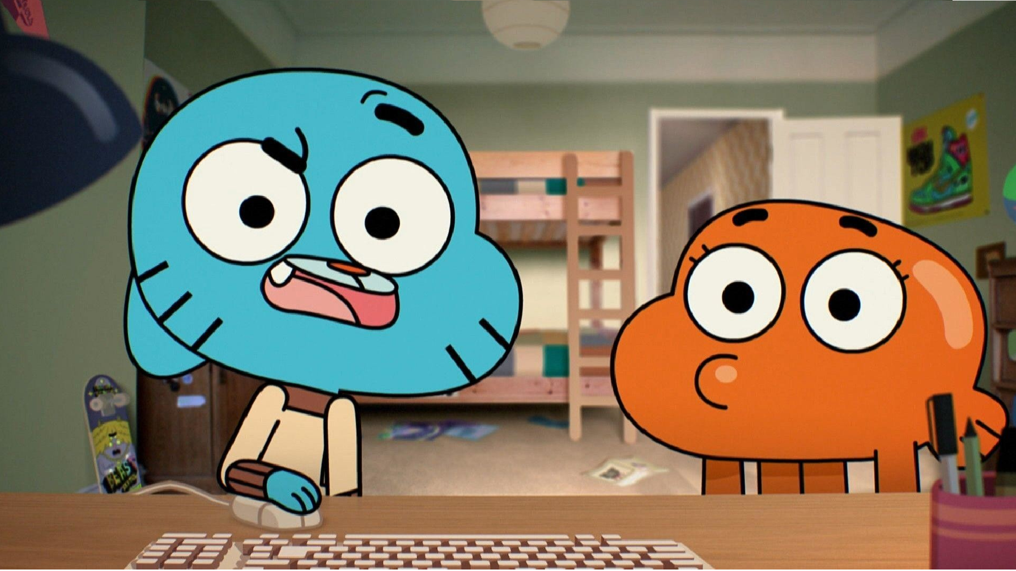 The amazing world of gumball. Гамбол. Удивительный мир Гамбола. Гамбол x Дарвин. Гамбол и Дарвин мультик.