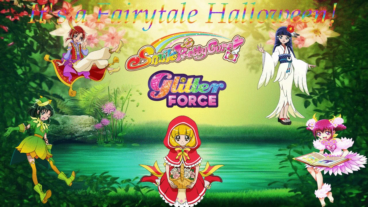 I Ve Created A Smile Precure Halloween Wallpaper Too Fandom