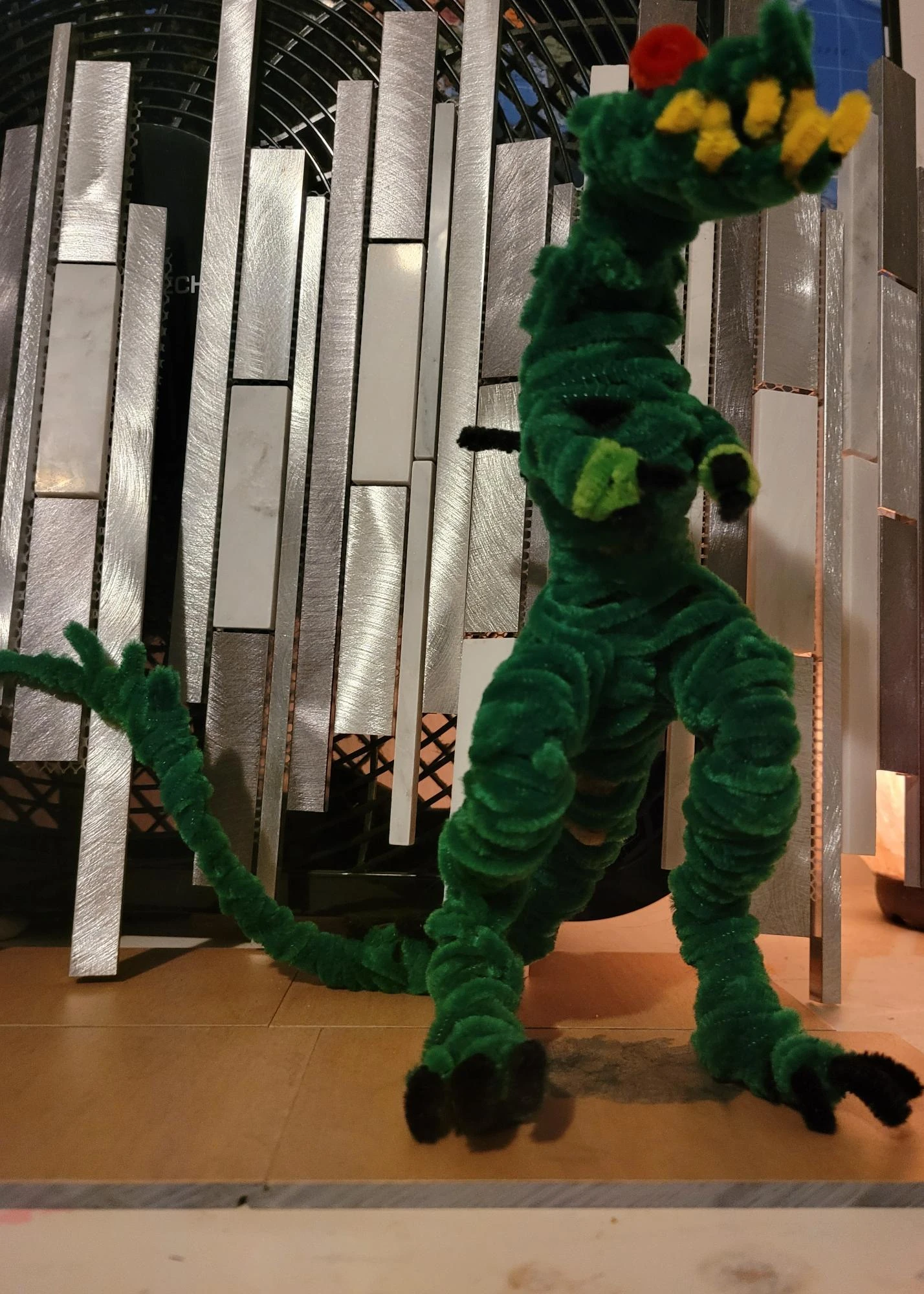 I made Godzilla out of pipe cleaners Fandom