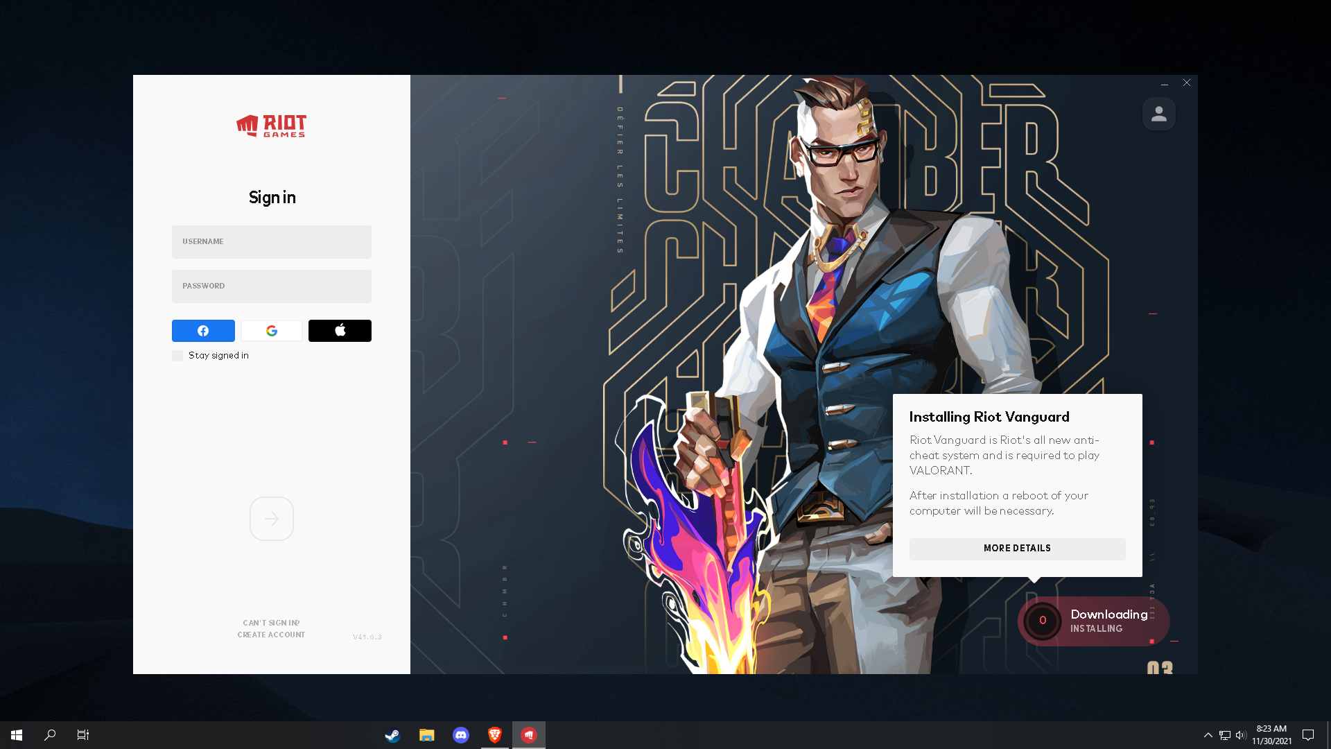 Download issue i just wanna reinstall valorant but my valorant stuck at