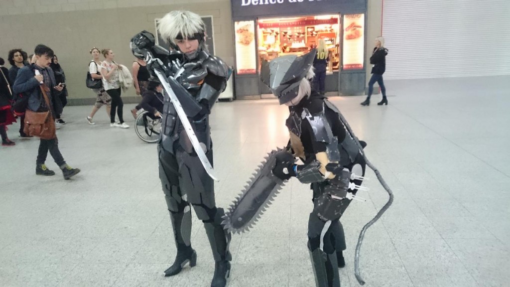 Personagens de games que acho foda : Raiden e Blade Wolf de Metal Gear  Risin PRa - iFunny Brazil