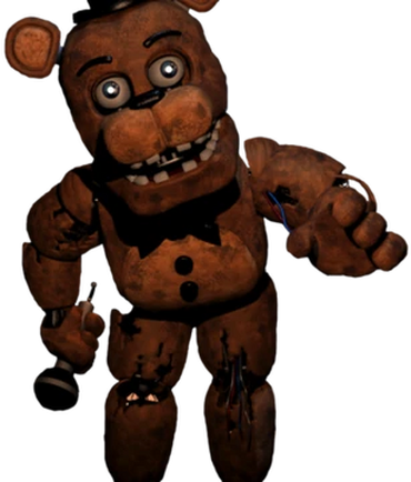 I made this FNaF OC called Scooped Freddy. Rate it on a scale of 1