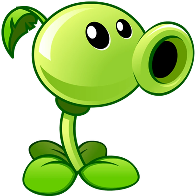 this spunge emoji is literally just peashooter from the plants vs