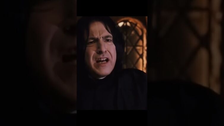 Hermione Granger corrects Severus Snape's grammar