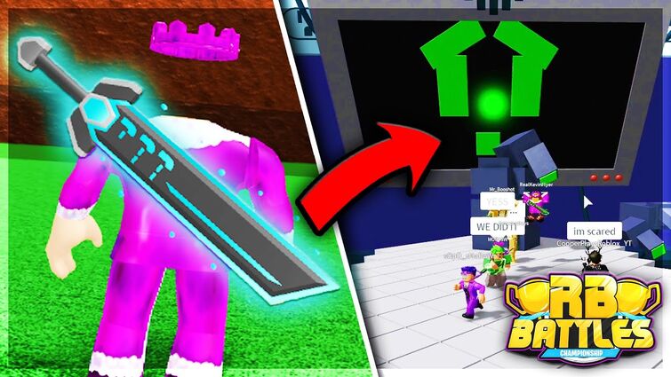 How to get the RB Sword in Roblox games