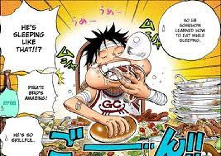 Can luffy ever get Obese or maintain the weight he gains from eating