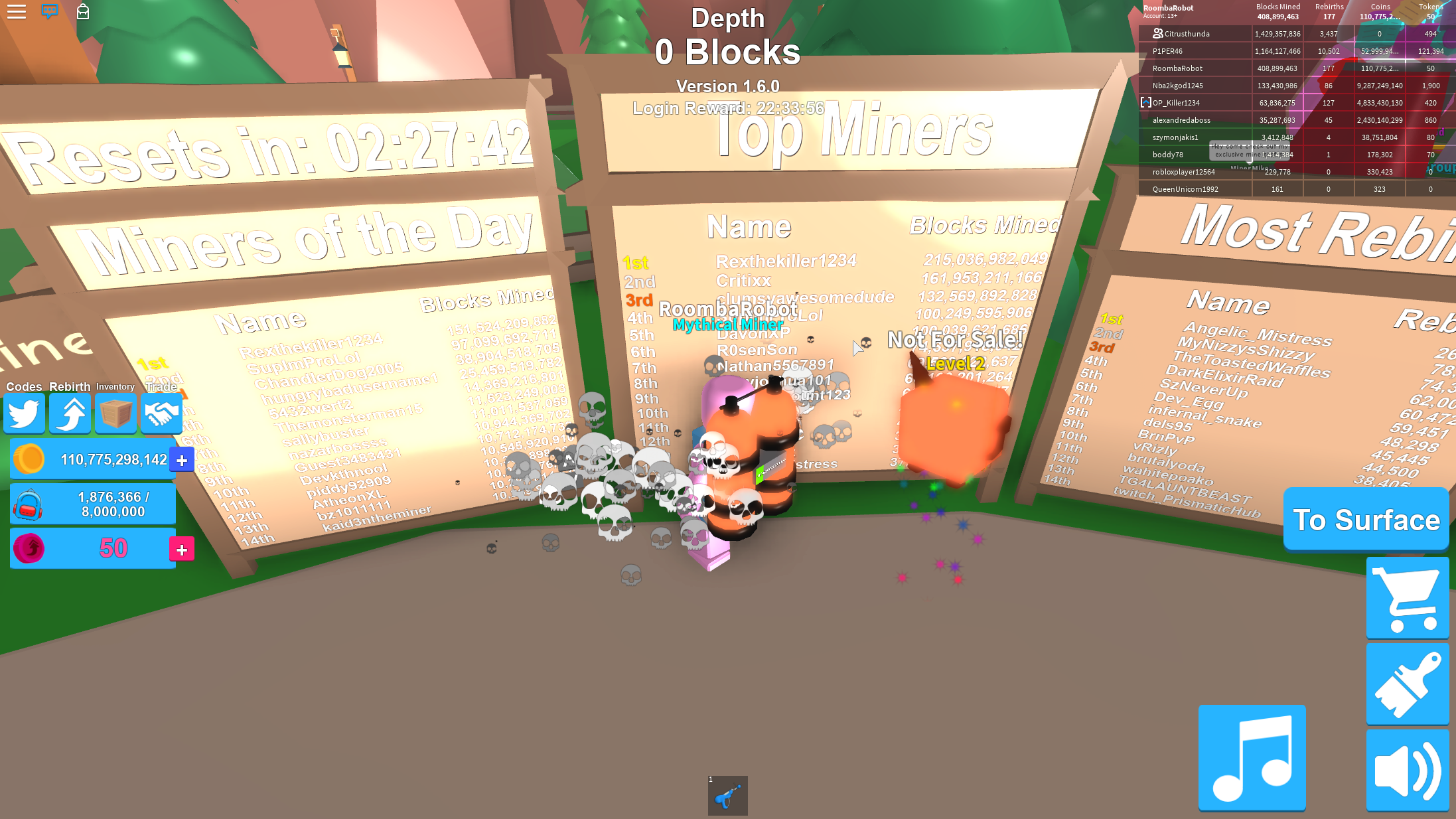 roblox mining simulator hack clout