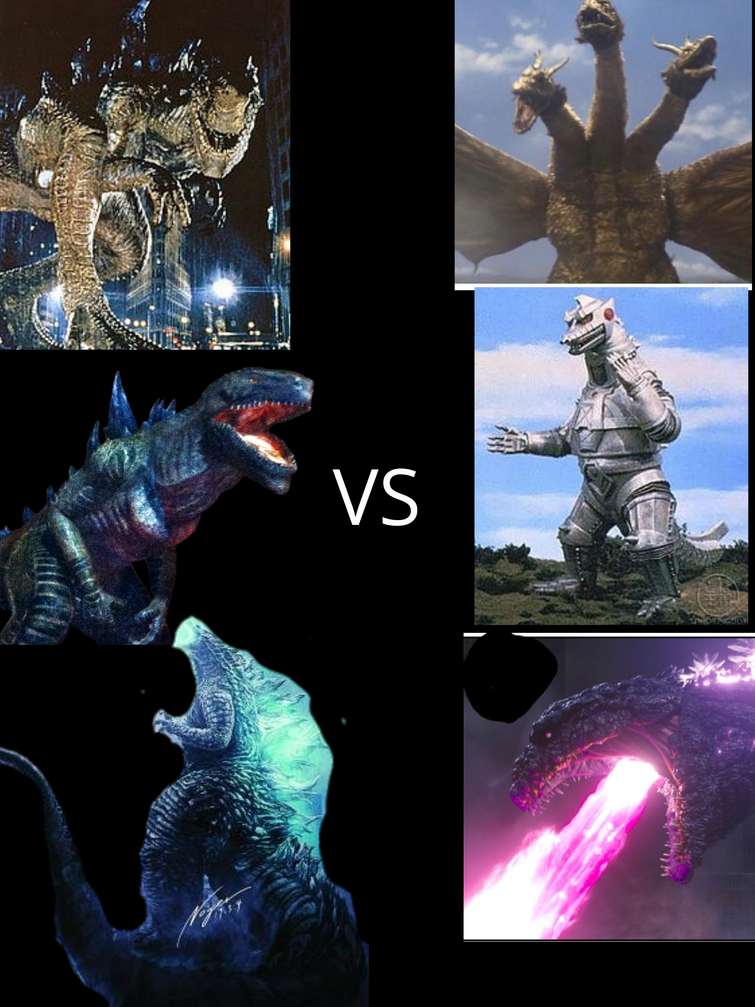 Godzilla Earth vs Legendary vs Shin vs Ultima