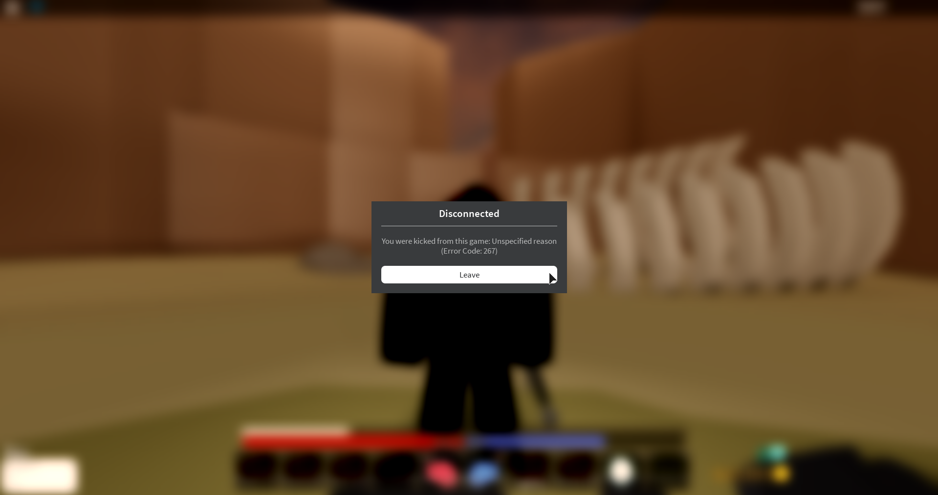 Roblox Code 267 Fix