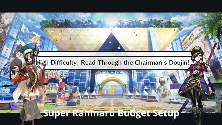 [FGO NA] Servant Summer Festival 2025 Event CQ — Super Ranmaru Budget Setup