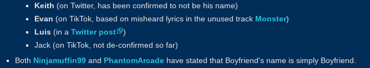 Do You Think Bf Should Get An Official Name Not Just Boyfriend Fandom