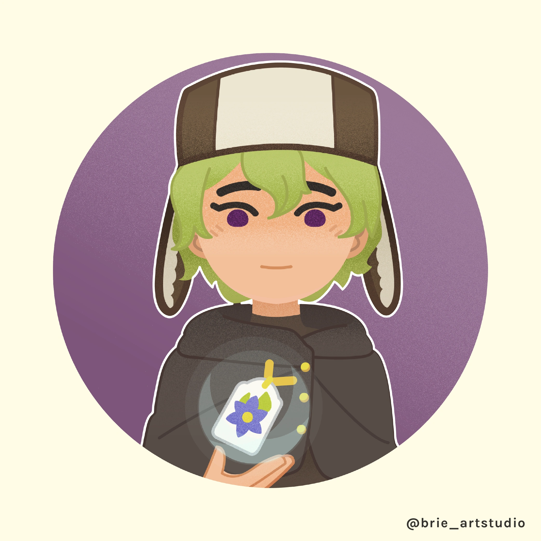 First time to post art here... Here's a Collei icon I illustrated! Fandom