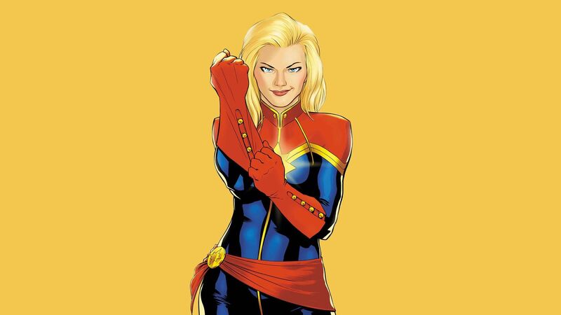 Captain Marvel, but I don't want a Brie Larson look-a-like : r