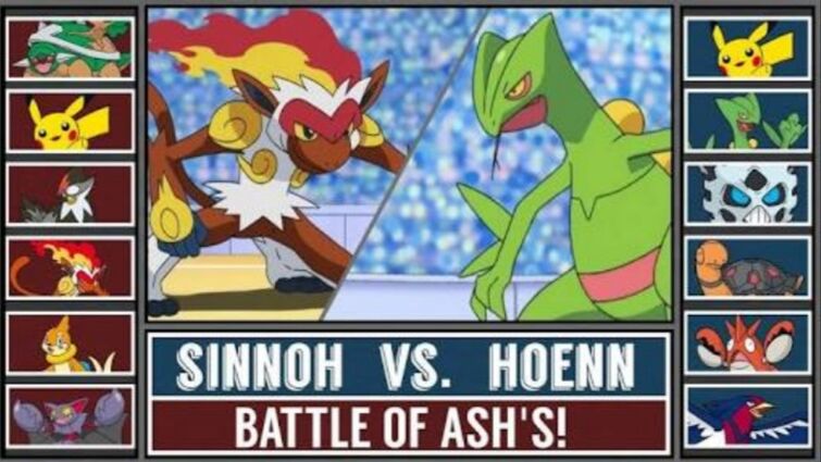 pokemon ash sinnoh team