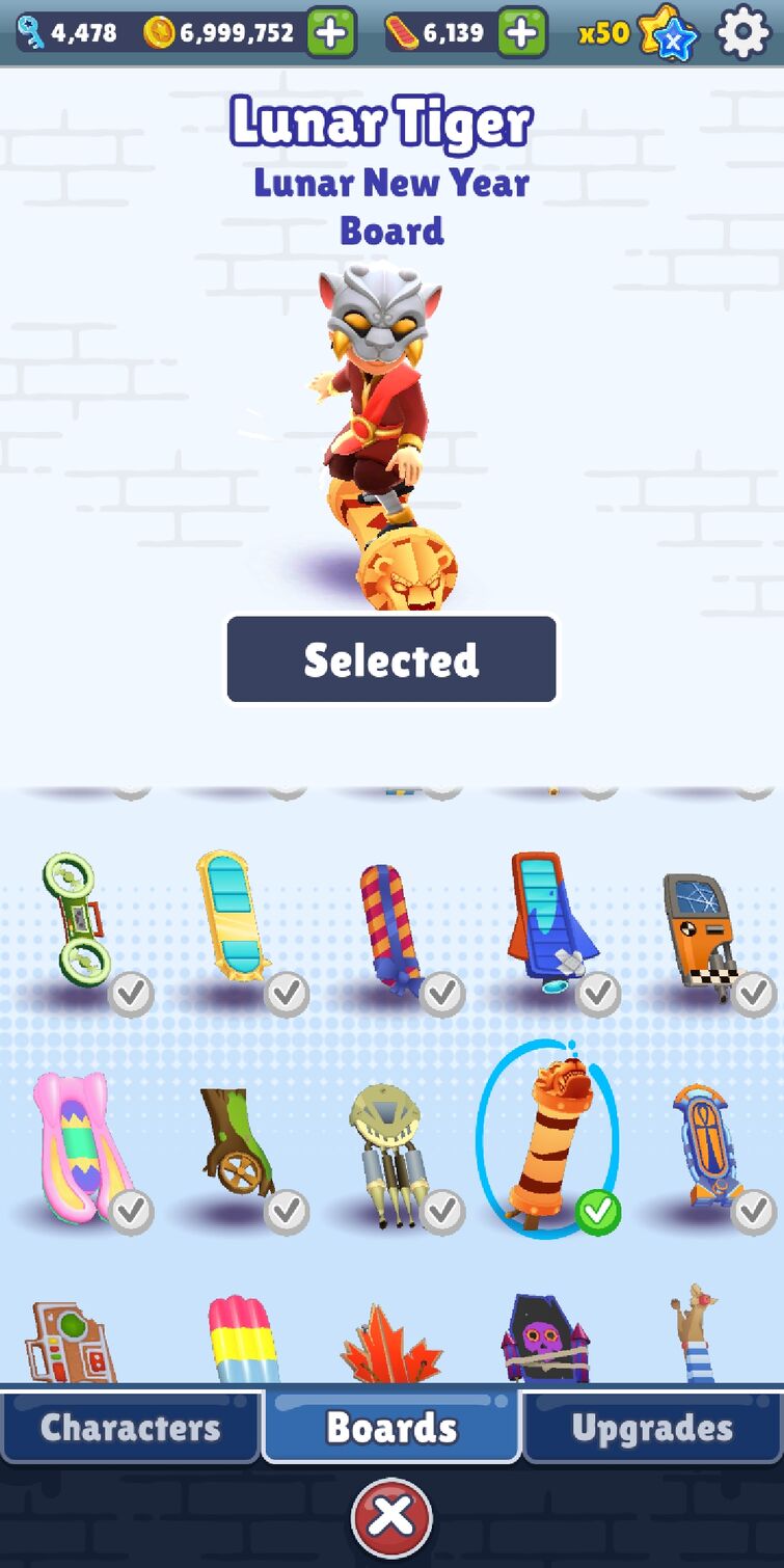 Subway Surfers Hawaii – Darryl Vs Lunar Tiger Board 