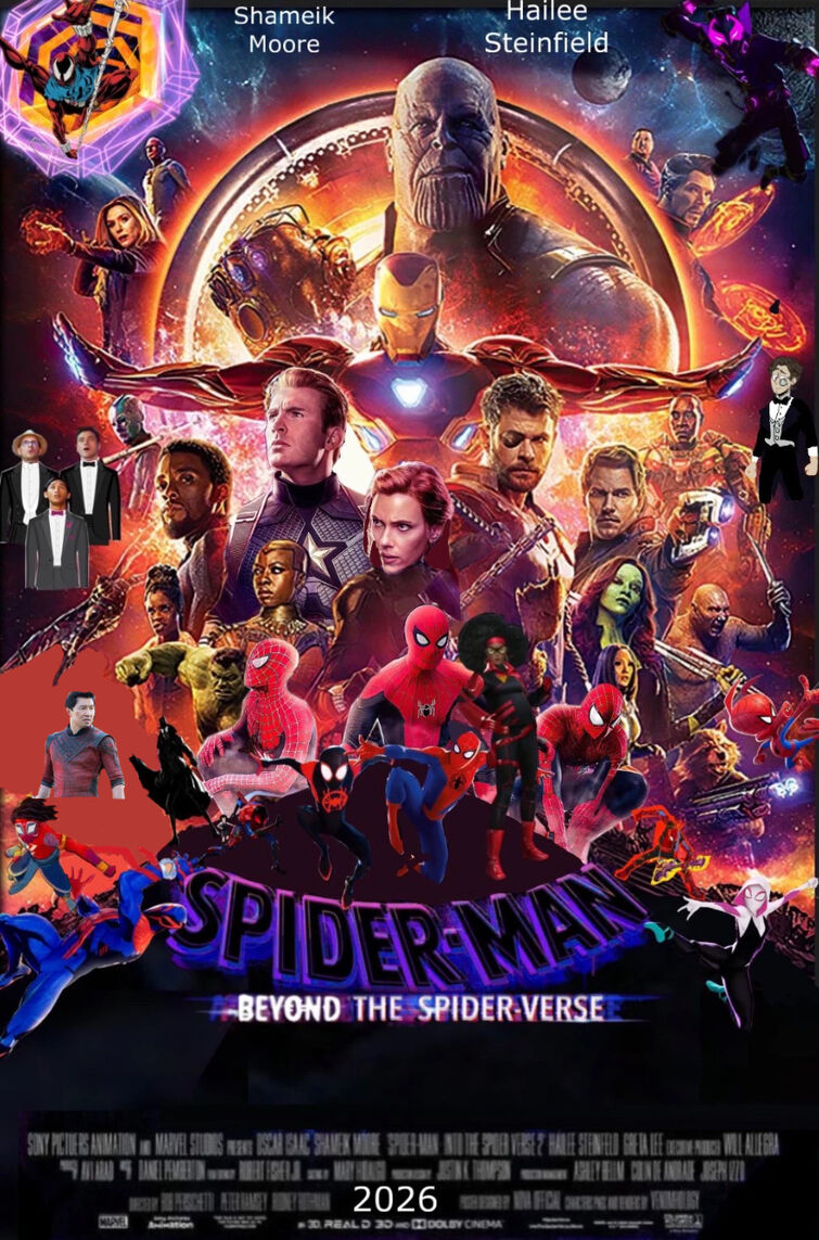 I made a Poster for "SpiderMan Beyond The SpiderVerse" (2026) Fandom