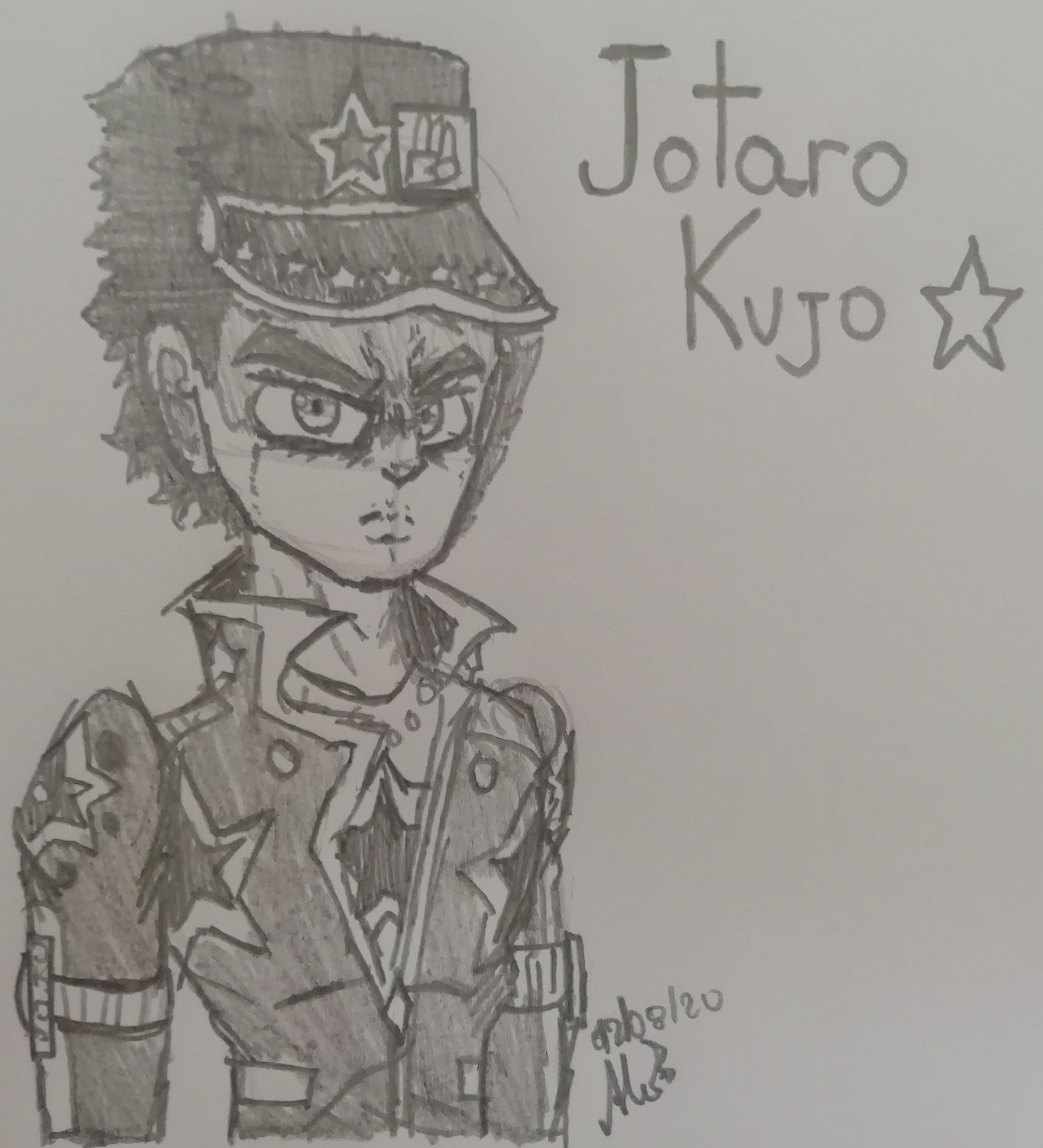 I Decided To Make A Custom Jotaro Kujo Fandom - white jotaro hat roblox