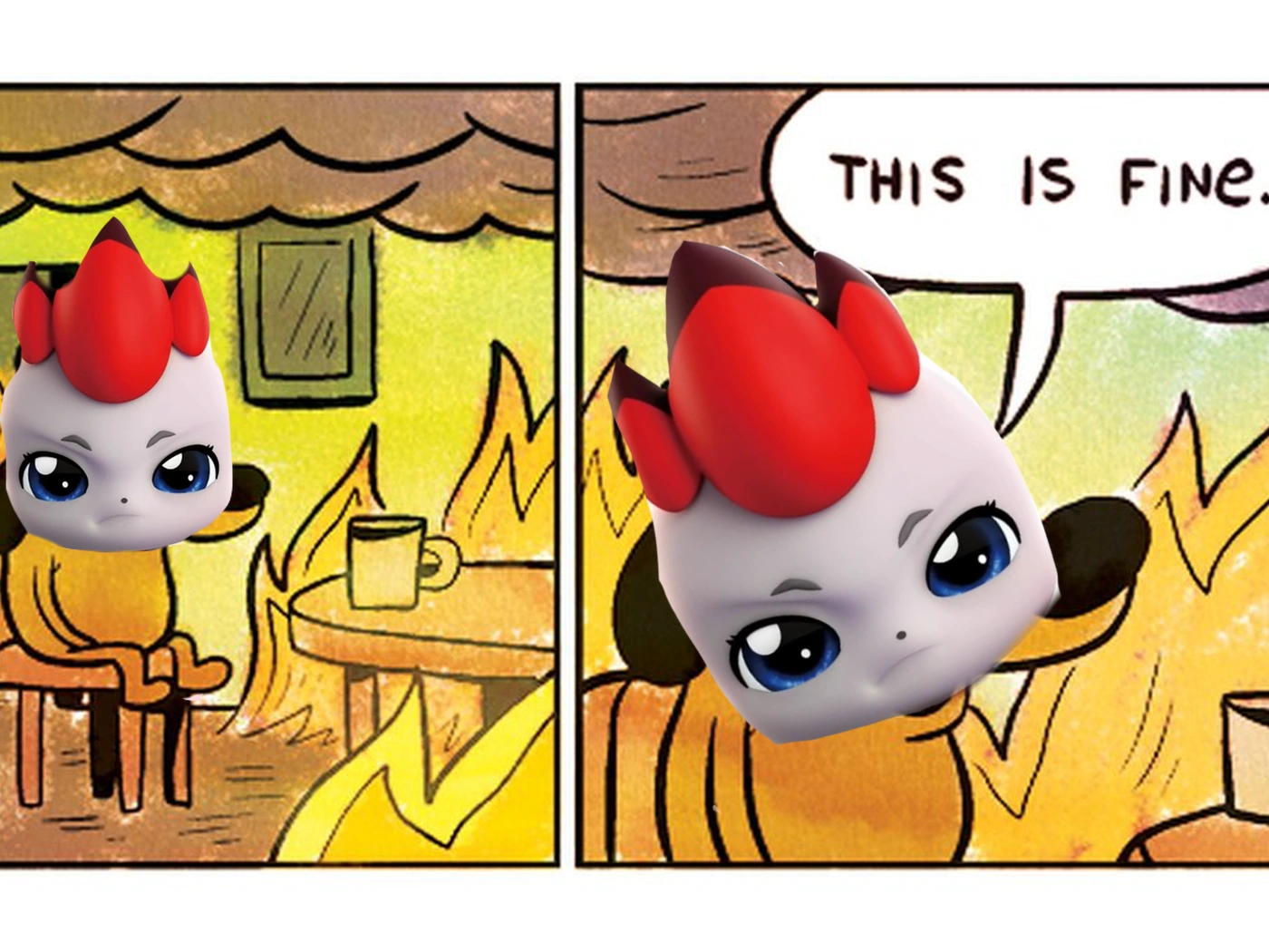 this is fine | Fandom