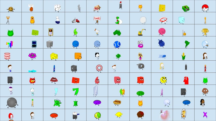 BFDI Recommended Characters Viewer Voting 1 (VTE) | Fandom