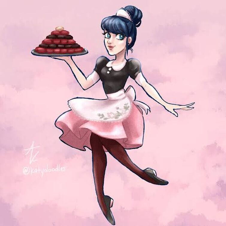 Marinette as A Maid or Waitress | Fandom