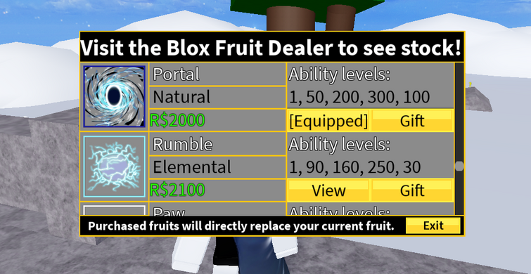 Scrolls, Blox Fruits Wiki