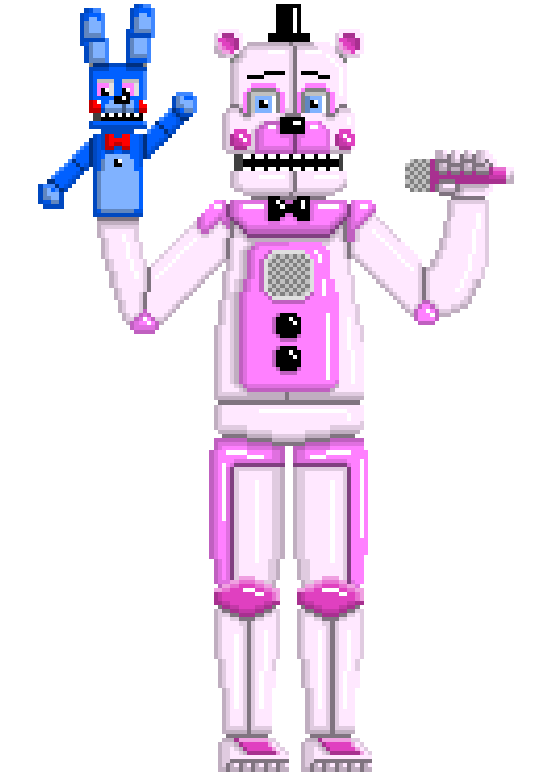 Funtime Freddy Dibujo Pixel Fandom