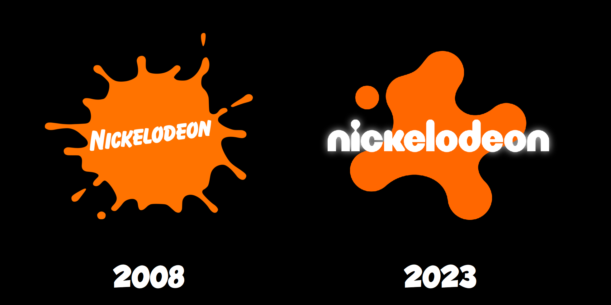 Nickelodeon Splat Logos Comparison Picture Fandom