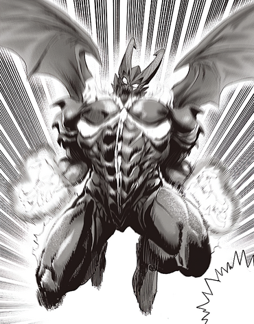 Due to the Season 3 announcement of One Punch Man, I drew Cosmic Fear Garou  in anime form. : r/OnePunchMan