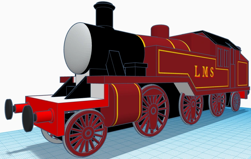 W.I.P Arth Pt. 4: All I need now are side rods!... and maybe a face ...