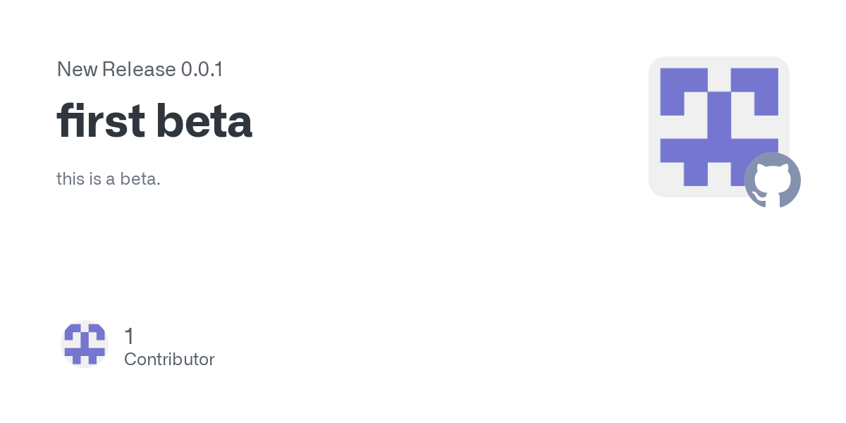 The first app beta is ready. Fandom