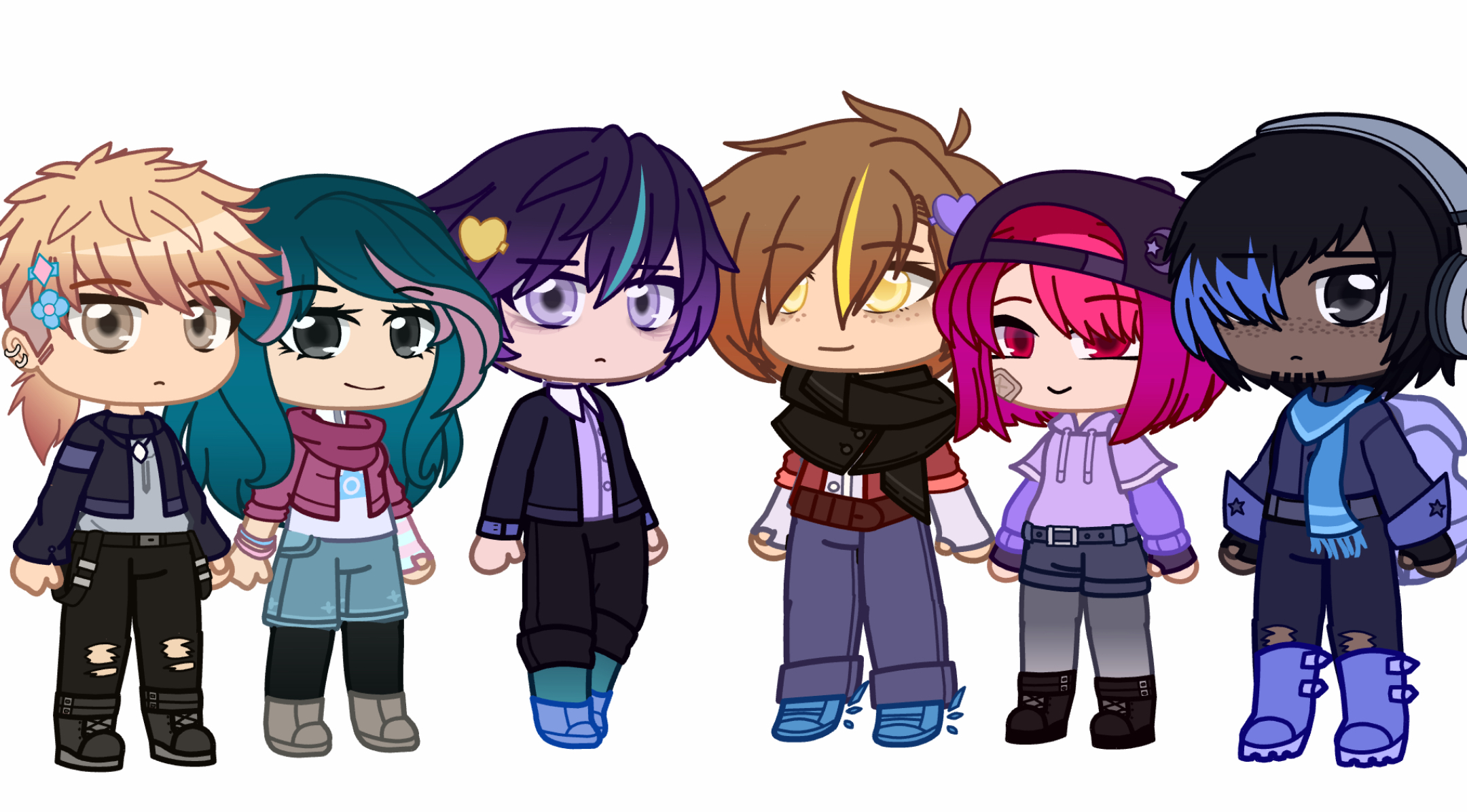 I redesigned ALL of the TMF characters Fandom