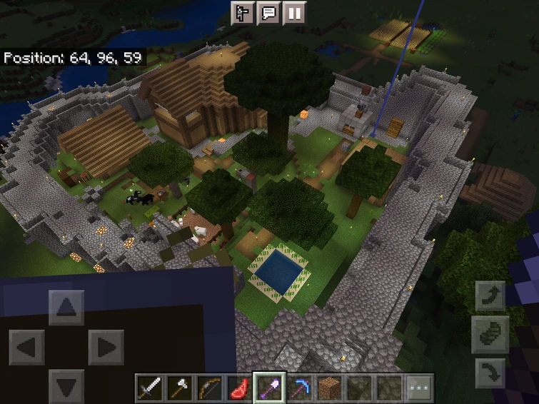 Anyone Wanna See A Pic Of My Minecraft Survival Base Fandom