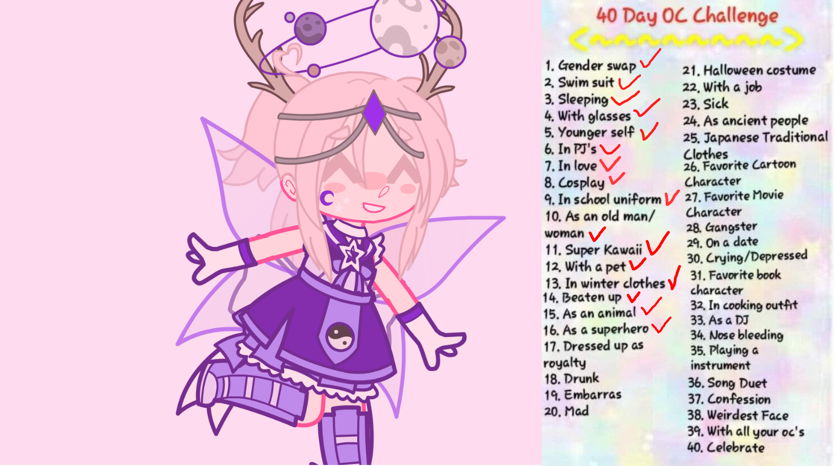 40 Day OC Challenge! Part 5