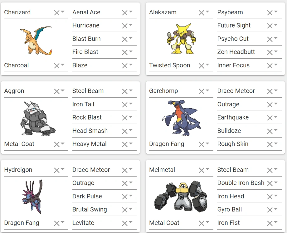 Let's share our Pokémon Dream Teams! Fandom