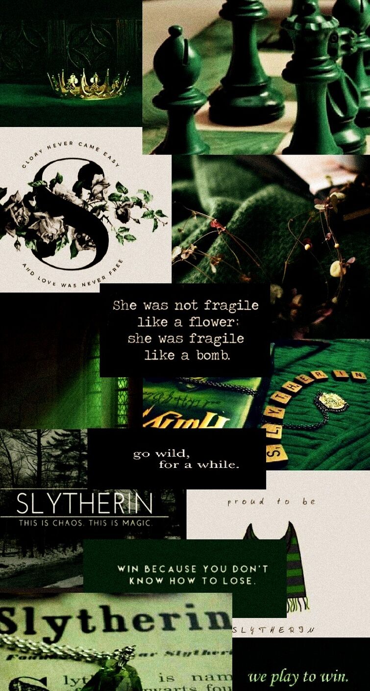 slytherin wallpaper