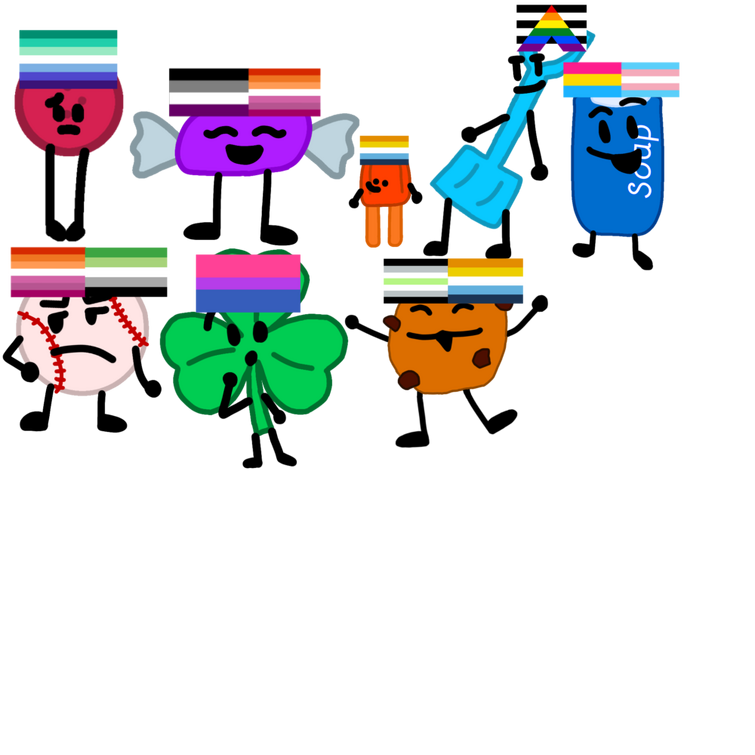 My characters sexualities fandom