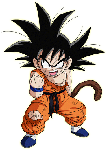 dessin dragon ball z: goku