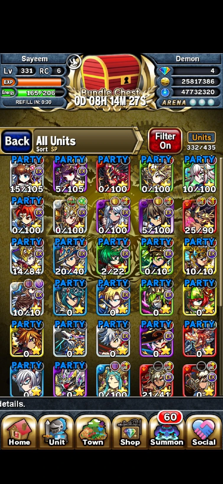 Best squad for ggc blue blood revel