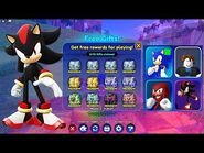 Shadow skin in last chest OMGGGG - sonic speed simulator