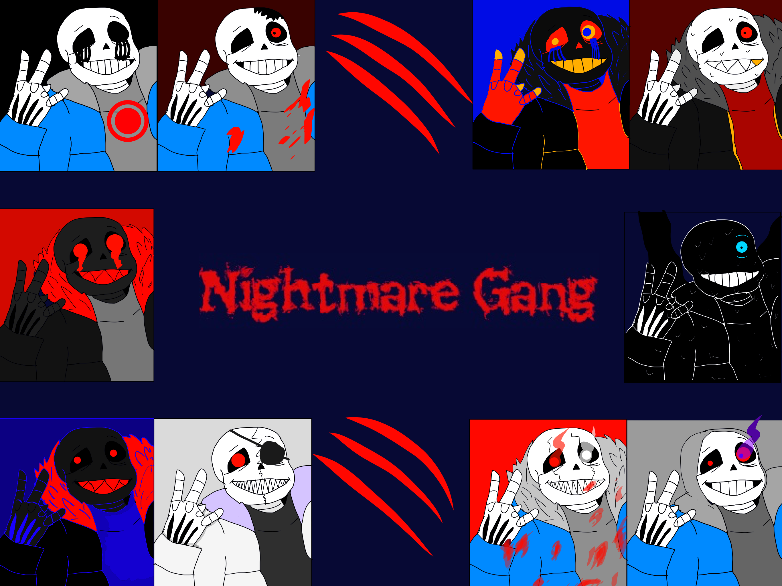 Nightmare!Sans, Smt64 and Friends Wikia