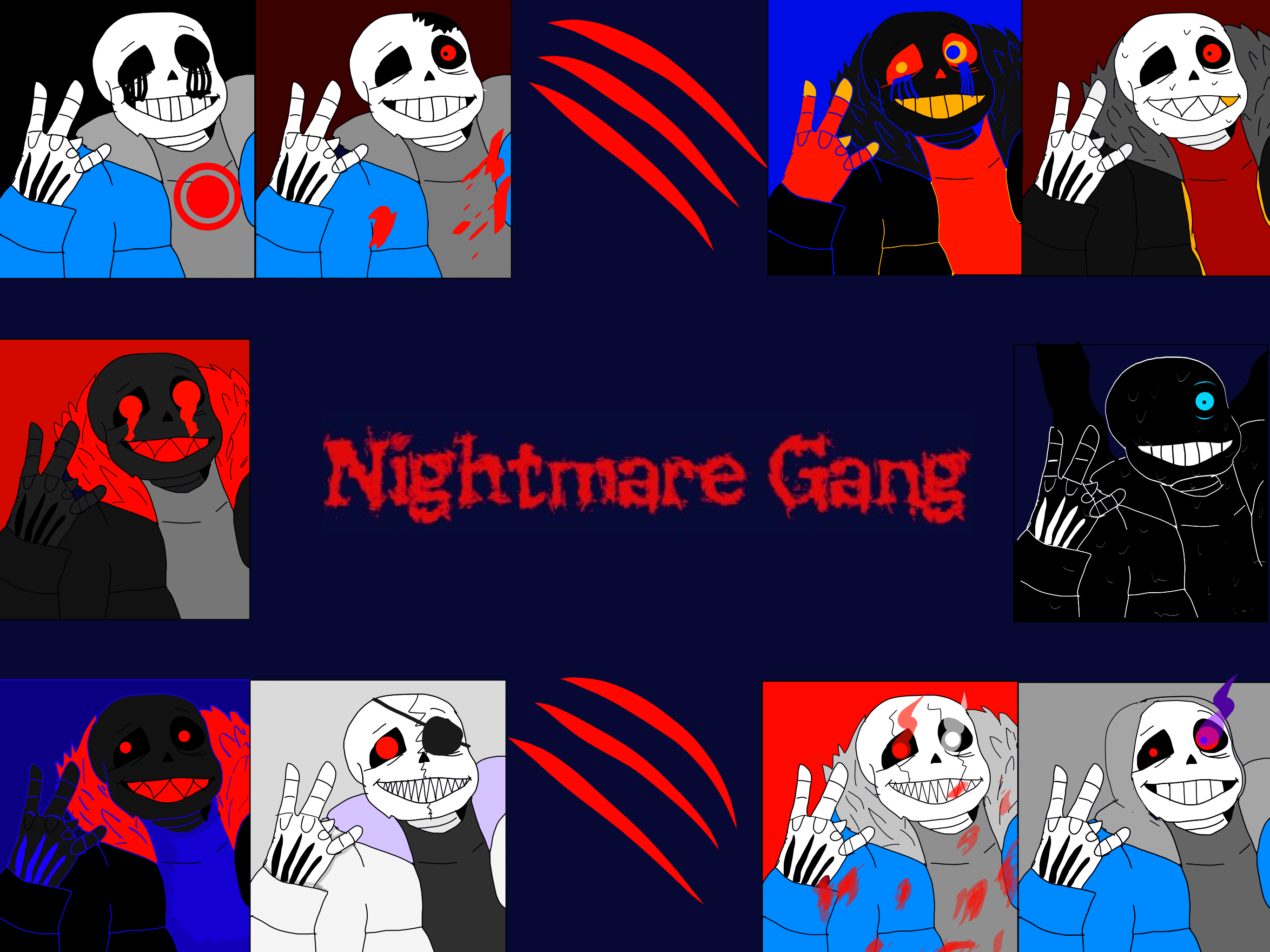 Nightmare Sans, Undertale AU´s Wiki